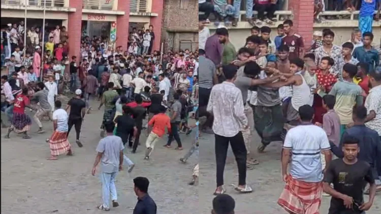 ফুটবল খেলাকে কেন্দ্র করে দুই পক্ষের সংঘর্ষে আহত ৫০...