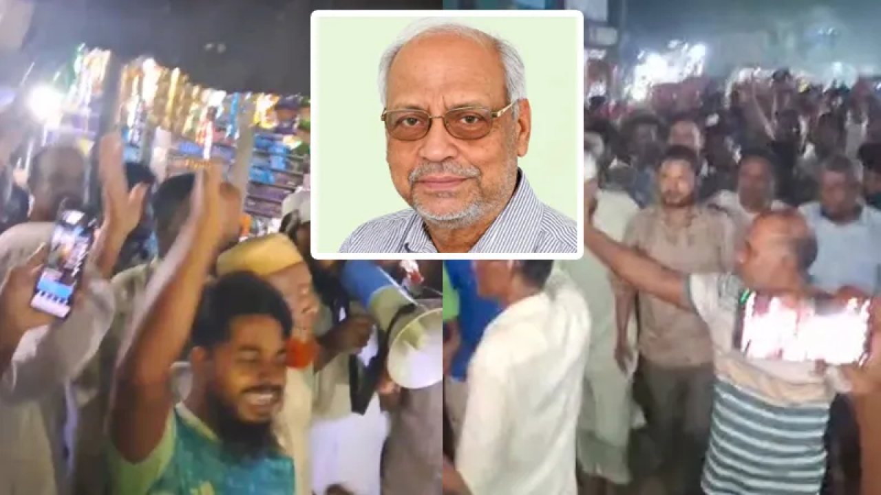 মেজর (অব.) আখতারুজ্জামানকে গ্রেপ্তারের প্রতিবাদে কিশোরগঞ্জে জামায়াতের বিক্ষোভ...