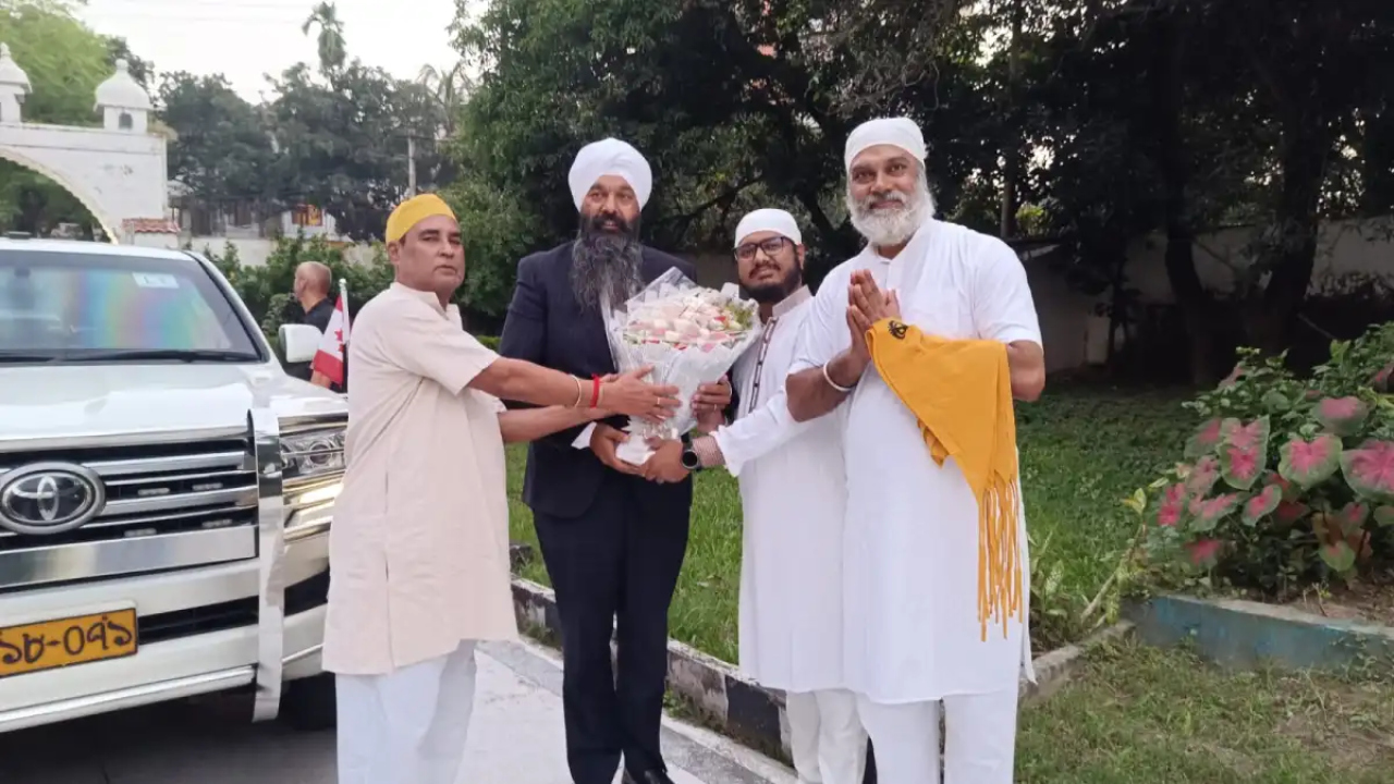 গুরুদুয়ারা নানক শাহী পরিদর্শনে কানাডার প্রতিমন্ত্রী রণদ্বীপ